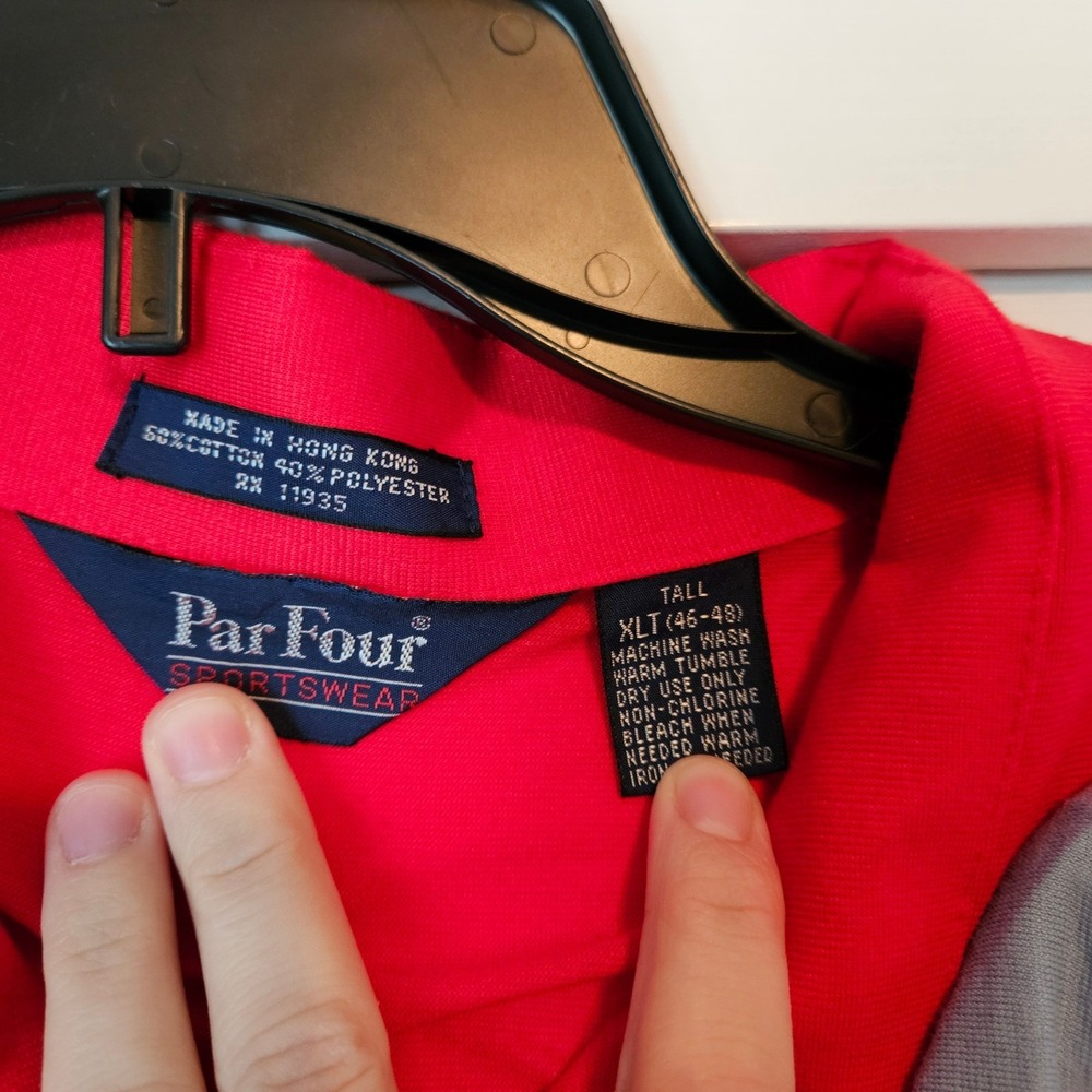 Par Four‎ Golf Polo Bundle of 2 Red Blue Mens XLT Tall (46-48) - Picture 5 of 6
